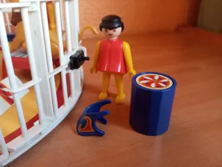 515. Playmobil jaula fieras circo Romani Roncalli