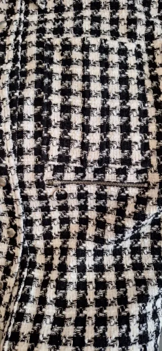 Giacca Zara a quadri donna