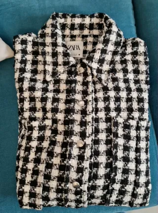 Giacca Zara a quadri donna
