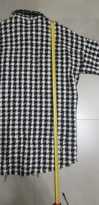 Giacca Zara a quadri donna