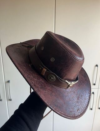 Cappello Cowboy Texas Similpelle Vintage Toro