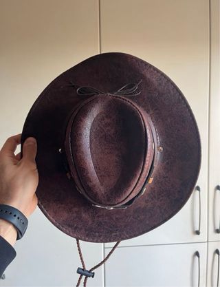 Cappello Cowboy Texas Similpelle Vintage Toro