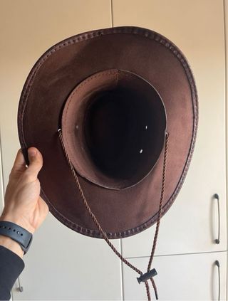 Cappello Cowboy Texas Similpelle Vintage Toro