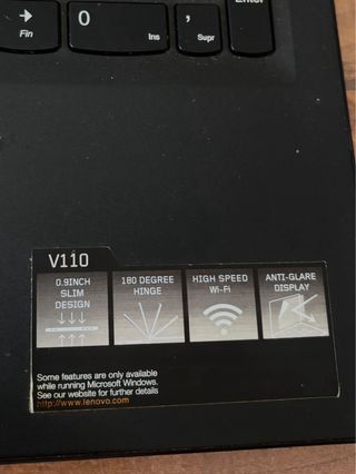 Portátil Lenovo i3 15,6″ listo para usar