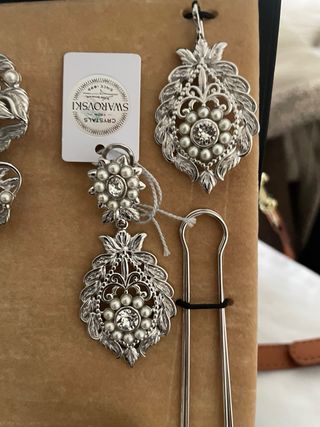 NUEVO aderezo fallera plata maximo betro