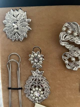 NUEVO aderezo fallera plata maximo betro