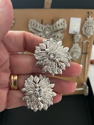 NUEVO aderezo fallera plata maximo betro