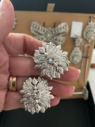 NUEVO aderezo fallera plata maximo betro