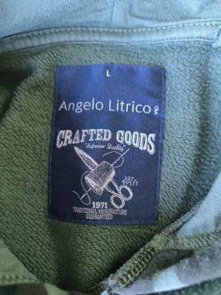 Sudadera con capucha camuflaje hombre