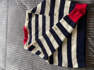 Jersey mujer cuello redondo rayas