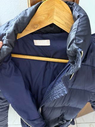 Chaqueta Liu Jo azul con capucha oportunidad