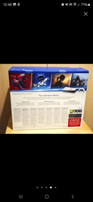 Playstation 5 Slim Sony Blanca