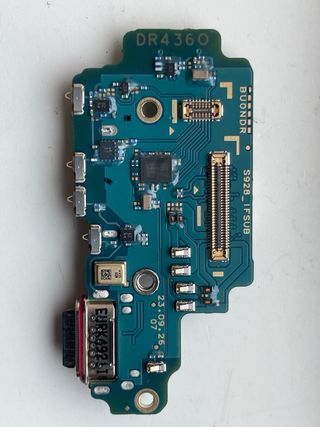 Flex Conector Carga Tipo C Samsung S24 Ultra