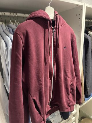 Sudadera Williot burdeos talla XL