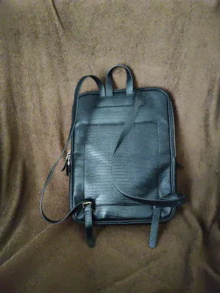 Mochila portátil negra