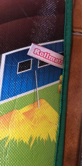 Tappeto giochi fattoria bambini 120x200 cm