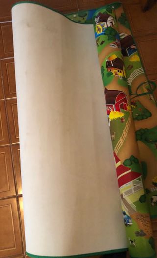 Tappeto giochi fattoria bambini 120x200 cm