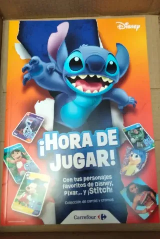 Colección Cromos Disney Pixar Stitch Hora de jugar