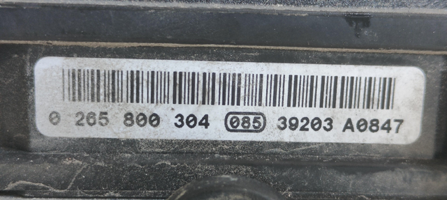 ABS FIAT IDEA (135) 1.4 0265800304