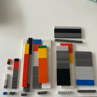 Piezas de construcción Tente Precio por pieza.