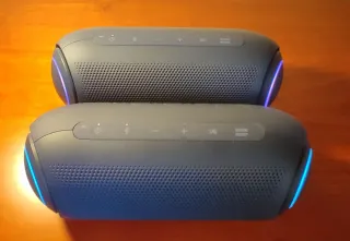 Altavoces 2 ud. Stereo Bluetooth LG XBOOM PL7 Azul