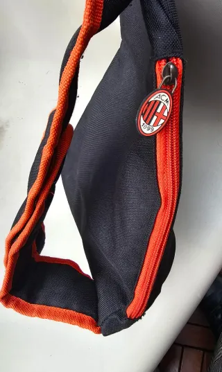 Zainetto Monospalla A.C. Milan Nero/Rosso