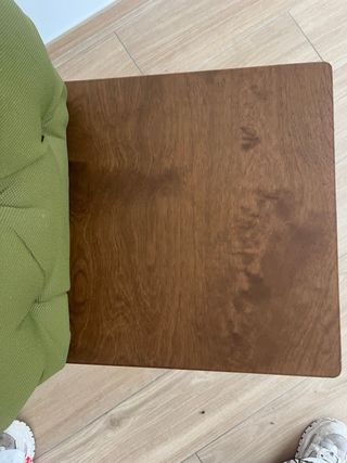 Mesa negra 110x67cm 4 sillas