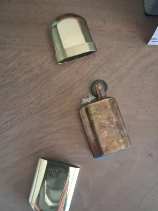 Mechero antiguo aceite/alcohol Brass N5