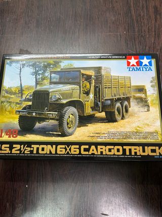 Modellino Tamiya U.S. 2.5 Ton 6x6 Cargo Truck 1/48