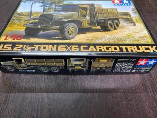 Modellino Tamiya U.S. 2.5 Ton 6x6 Cargo Truck 1/48