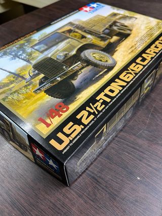Modellino Tamiya U.S. 2.5 Ton 6x6 Cargo Truck 1/48
