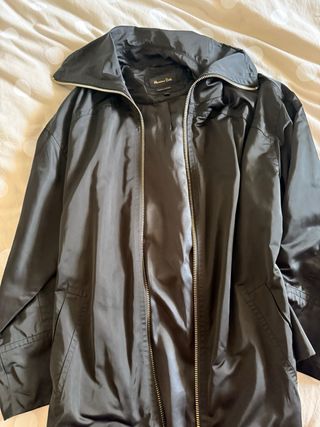 Chaqueta Massimo Dutti Negra Talla M