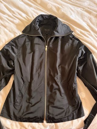 Chaqueta Massimo Dutti Negra Talla M