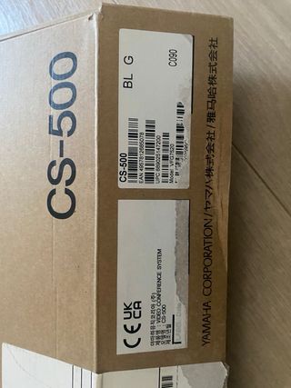 Barra Sonido y Cámara Yamaha CS-500 Negra