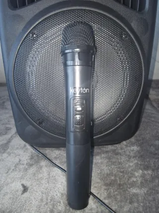 Altavoz Keyton Karaoke con Luces LED y micrófono