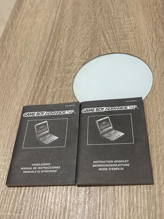Manuales Game Boy Advance SP