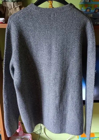 Jersey KIABI hombre gris talla XL