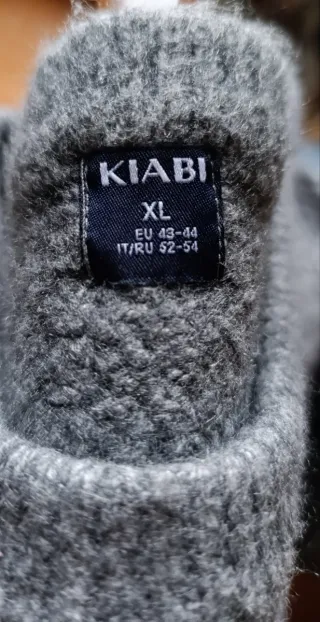 Jersey KIABI hombre gris talla XL