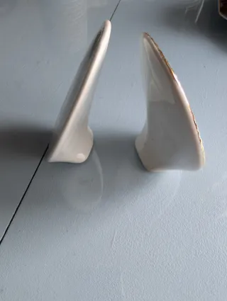 Pareja platos decorativos Pierrot