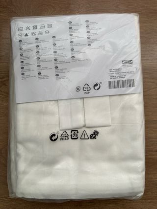 Cortinas Blancas 140x300 cm (x2)