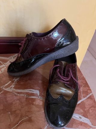 Zapatos Oxford Marrones y Negros