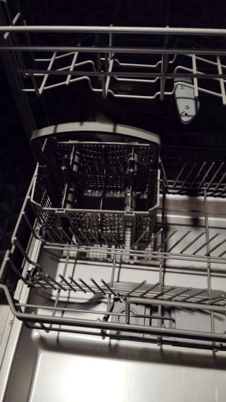 Lavavajillas eléctrico plateado