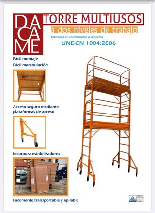 Andamio Multiusos DACAME 2 Niveles