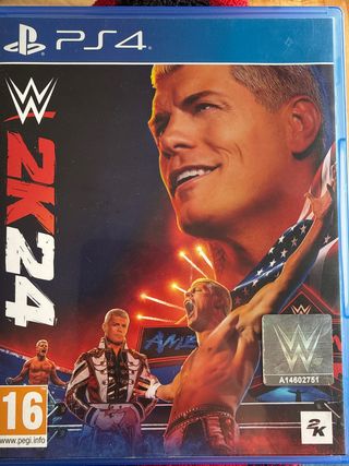 Videojuego PS4 WWE 2K24