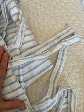 Cortinas Ikea Gulsparv Rayas Azules