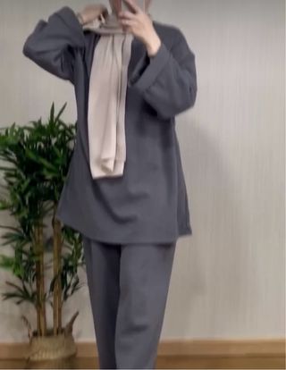 Conjunto pana verde talla única