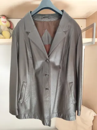 Chaqueta de piel napa