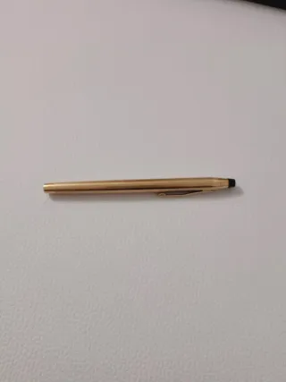 Bolígrafo Cross Dorado