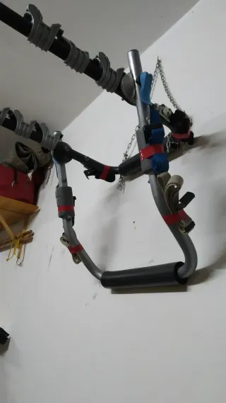 Portabicicletas aluminio 3 plazas