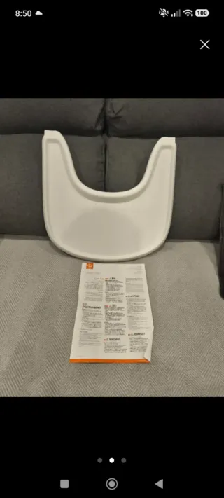 Adaptador y bandeja  Stokke Tripp Trapp Baby Set